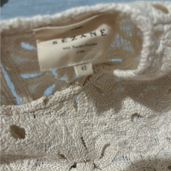 🌻🌼Sezane JESSE BLOUSE in Ecru - Picture 7 of 7